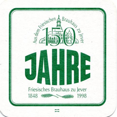 jever fri-ni jever 150 jahre 1-4a (quad185-1998-grn)